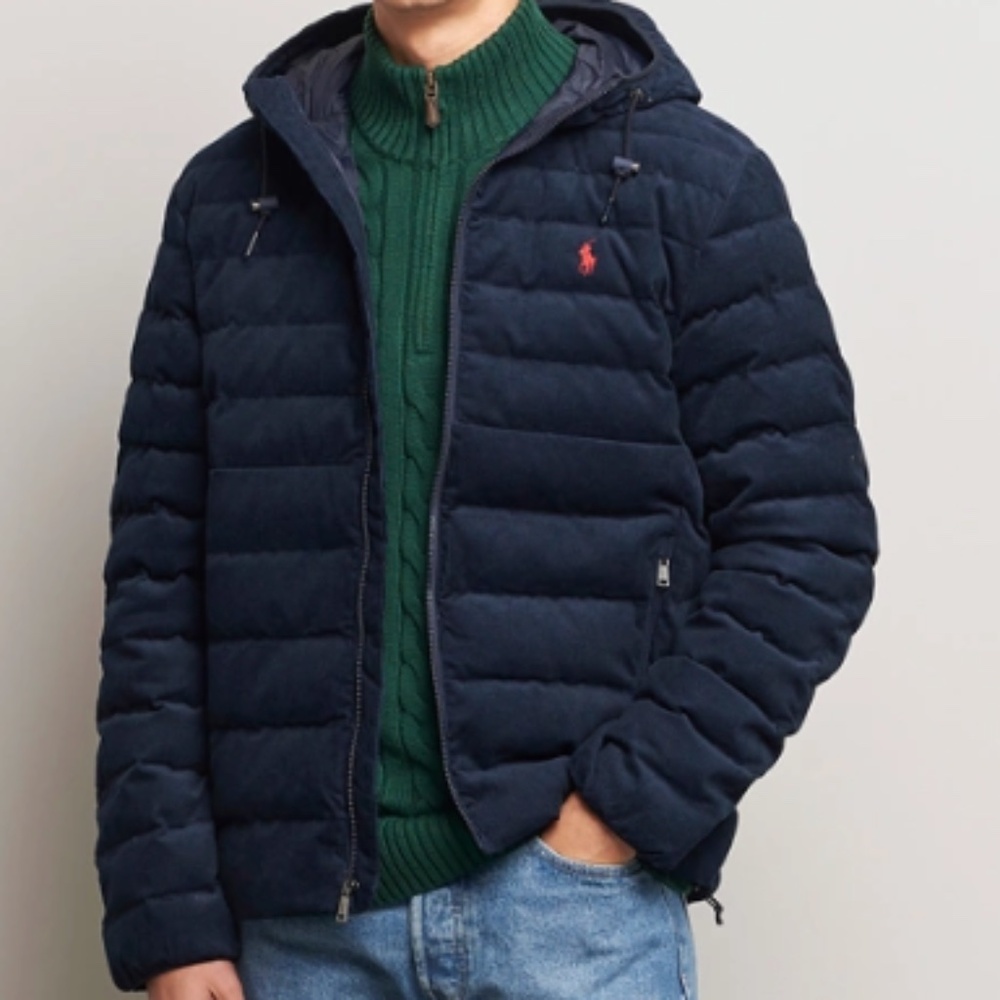 Size L Polo Ralph Lauren Men’s The Colden Corduroy Jacket Navy Blue